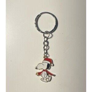 Snoopy Christmas Keychain